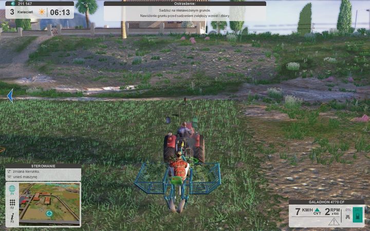 Proces tworzenia upraw sadowniczych zaczyna się oczywiście od posiadania sadu - ten możesz albo kupić, korzystając z gotowych areałów dostępnych w grze, albo też przekształcić z posiadanego przez Ciebie poletka uprawnego - Uprawy sadownicze | Uprawy | Polska Farma 2017 - Polska Farma 2017 - poradnik do gry