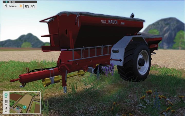 Kupno rozsiewacza wielkopowierzchniowego nie ma wielkiego sensu - lepiej zakupić rozsiewacz odśrodkowy - model RAUCH MDS 19 - Rozrzutniki | Opis maszyn | Polska Farma 2017 - Polska Farma 2017 - poradnik do gry