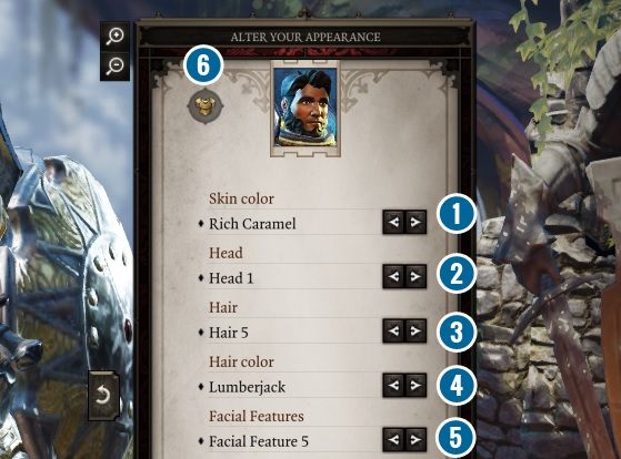 Zwróć uwagę na powyższy panel - Tworzenie bohatera w Divinity Original Sin 2 | Drużyna - Divinity Original Sin 2 - poradnik do gry