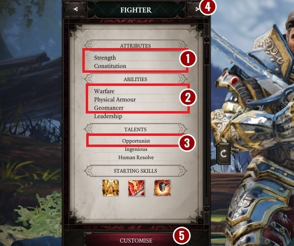 Na potrzeby poradnika uznajmy, że wybrałeś rasę ludzką i postanowiłeś rozpocząć rozgrywkę wojownikiem - Tworzenie bohatera w Divinity Original Sin 2 | Drużyna - Divinity Original Sin 2 - poradnik do gry