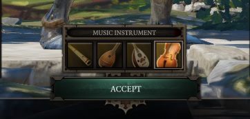Wybór instrumentu nie ma żadnego wpływu na mechaniki związane z rozgrywką, ale będzie wkomponowany w ścieżkę dźwiękową gry, w czasie gdy będziesz kierował wskazanym bohaterem - Tworzenie bohatera w Divinity Original Sin 2 | Drużyna - Divinity Original Sin 2 - poradnik do gry