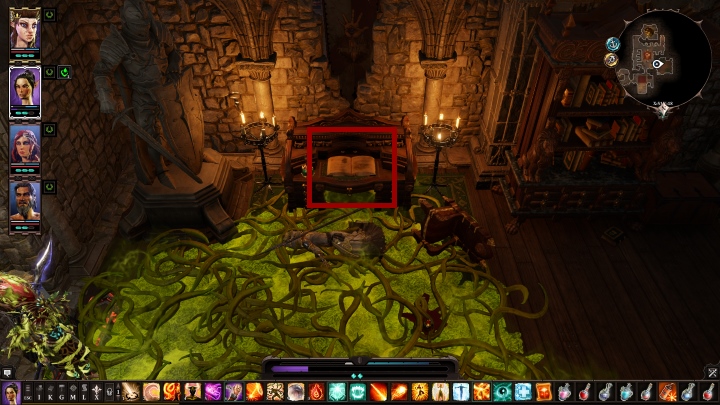 Dostanie się do niego umożliwiają cztery przyciski znajdujące się za obrazami - Gdy uderza młot (Hammerfall) | Zadanie w Cytadeli Arx | Solucja Divinity 2 - Divinity Original Sin 2 - poradnik do gry