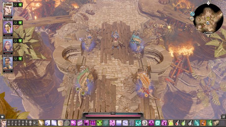 Trafisz na obszar, w którym jaszczury pilnują The Glowing Door - Consulate quest | Arx | Solucja Divinity Original Sin 2 - Divinity Original Sin 2 - poradnik do gry