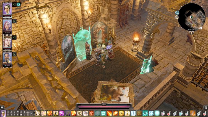 Następnie wejdź w interakcję z pustym miejscem w tryptyku i umieść w nim Unusual Painting - The Vault Of Linder Kemm | Arx | Solucja Divinity Original Sin 2 - Divinity Original Sin 2 - poradnik do gry