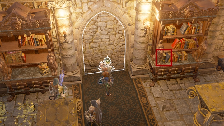 Przed pójściem dalej zabierz ze ściany obraz Resposibillity - The Vault Of Linder Kemm | Arx | Solucja Divinity Original Sin 2 - Divinity Original Sin 2 - poradnik do gry