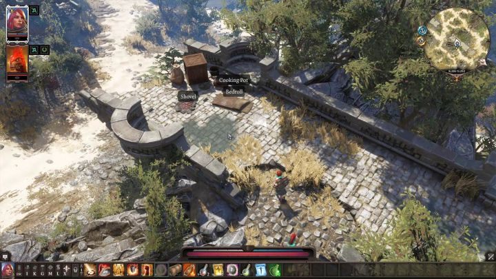 Tutaj łopata i śpiwór na wspomnianym moście. - Jak zdobyć łopatę i śpiwór w Divinity Original Sin 2? | Pytania i odpowiedzi - Divinity Original Sin 2 - poradnik do gry