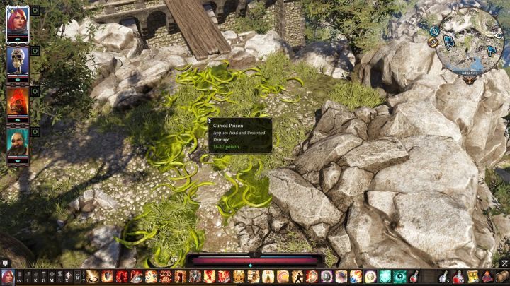 Cursed Poison zatruwa postać i niszczy jej pancerz fizyczny. - Efekty podłoża i kombinacje w Divinity 2 | Efekty i kombinacje w walce - Divinity Original Sin 2 - poradnik do gry