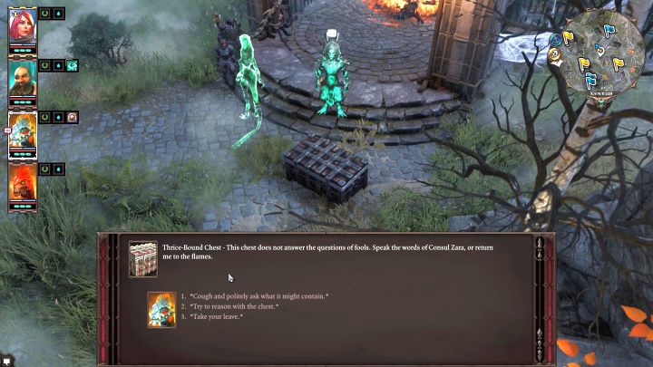 Fane doskonale nadaje się do tego zadania, gdyż łatwo może zmienić postać na jaszczura. - Zagadki i sekrety Reapers Coast | Divinity Original Sin 2 - Divinity Original Sin 2 - poradnik do gry