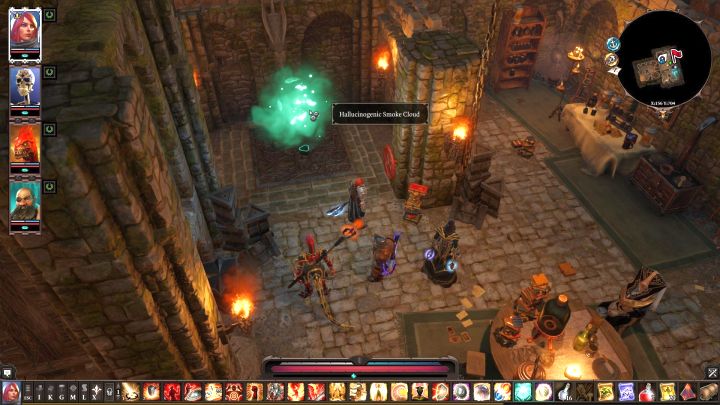 A tak wygląda stworzona chmura halucynogennego gazu. - Zagadki i sekrety Reapers Coast | Divinity Original Sin 2 - Divinity Original Sin 2 - poradnik do gry