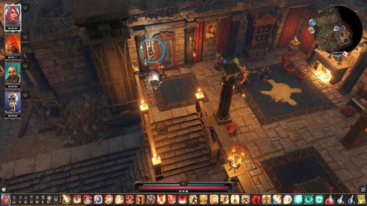 Na ścianie przy lustrze znajdziesz ukrytą dźwignie. - Zagadki i sekrety Reapers Coast | Divinity Original Sin 2 - Divinity Original Sin 2 - poradnik do gry