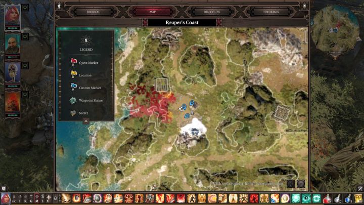 Miejsce, w którym znajdziesz totemy. - Zagadki i sekrety Reapers Coast | Divinity Original Sin 2 - Divinity Original Sin 2 - poradnik do gry