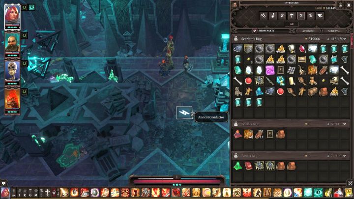 ... i przycisk w sali bankietowej. - Zagadki i sekrety w Nameless Isle | Divinity Original Sin 2 - Divinity Original Sin 2 - poradnik do gry