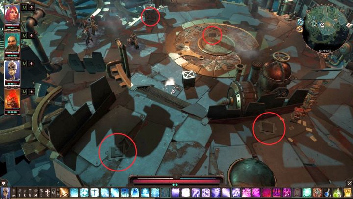 Lokalizacja wszystkich 4 przycisków. - Zagadki i sekrety w Nameless Isle | Divinity Original Sin 2 - Divinity Original Sin 2 - poradnik do gry