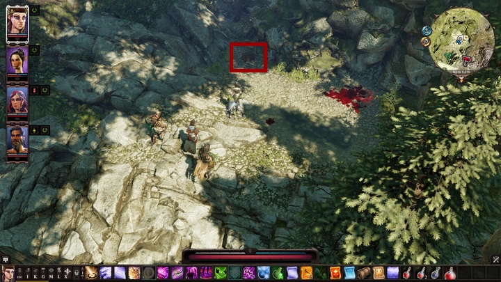 Pierwsza próba jakiejkolwiek interakcji, poza zniszczeniem skrzyni, zakończy się atakiem - Zapisane krwią (Red Ink In The Ledger) | Wybrzeże Żniwiarza | Solucja Divinity 2 - Divinity Original Sin 2 - poradnik do gry