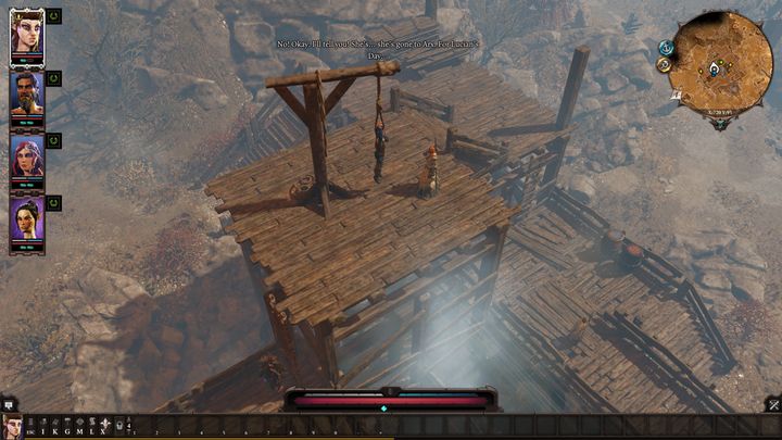 Porozmawiaj z nim i nie dopuść by zabił Gwydiana - W zawieszeniu | Wybrzeże Żniwiarza | Solucja Divinity Original Sin 2 - Divinity Original Sin 2 - poradnik do gry