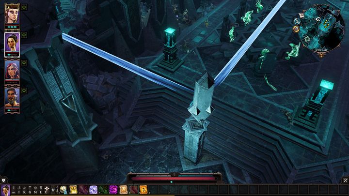 Gdy wiązka dotrze do bariery, ustaw pozostałe dwa Phase Capacitator na zapadniach i pociągnij za dźwignię - The Academy | The Nameless Isle | Solucja Divinity Original Sin 2 - Divinity Original Sin 2 - poradnik do gry