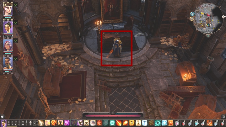 Dowiesz się od niego, że paladyni poszukują pozostałych przy życiu magistrów - The Last Stands Of The Magisters | Nameless Isle | Solucja Divinity 2 - Divinity Original Sin 2 - poradnik do gry