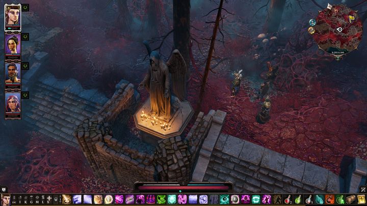 Pod każdym z nich znajduje się właz do sekretnego pomieszczenia - Przekleństwo zapomnienia | Wybrzeże żniwiarza | Solucja Divinity Original Sin 2 - Divinity Original Sin 2 - poradnik do gry