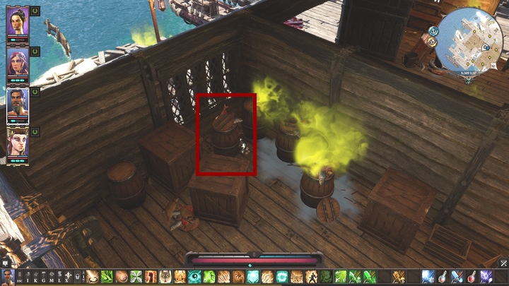 Porozmawiaj z nią, a okaże się że jest mężczyzna imieniem Higba, który jest poszukiwany przez magistrów - Zaskakujący ładunek | Wybrzeże żniwiarza | Solucja Divinity Original Sin 2 - Divinity Original Sin 2 - poradnik do gry