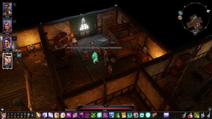 Użyj zdolności Spirit Vision w jej pokoju, a zobaczysz nawiedzającego ją ducha - Zadania poboczne na Wybrzeżu Żniwiarza | Solucja Divinity Original Sin 2 - Divinity Original Sin 2 - poradnik do gry