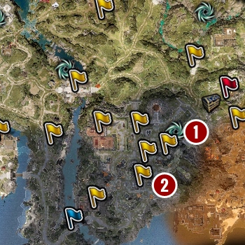 Przemierzając Kamienny ogród w okolicy punktu szybkiej podróży, z aktywną zdolnością Spirit Vision spotkasz ducha jaszczura o imieniu Vlinx Creeva [1], stojącego nad swoim grobem - Zadania poboczne na Wybrzeżu Żniwiarza | Solucja Divinity Original Sin 2 - Divinity Original Sin 2 - poradnik do gry