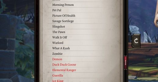 Talenty oznaczone na liście czerwoną czcionką wymagają spełnienia dodatkowych warunków zanim zostaną aktywowane. - Zaawansowane w Divinity Original Sin 2 | Talenty - Divinity Original Sin 2 - poradnik do gry