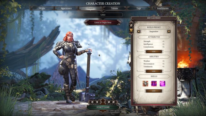 Inquisitor na ekranie wyboru klasy postaci. - Inquisitor | Klasy w Divinity Original Sin 2 - Divinity Original Sin 2 - poradnik do gry