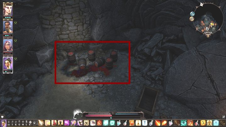 Tabliczka znajduje się na niższym poziomie Świątyni, który jest chroniony przez pole siłowe - Prośba Almiry | Zatoka Źniwiarza | Solucja Divinity Original Sin 2 - Divinity Original Sin 2 - poradnik do gry