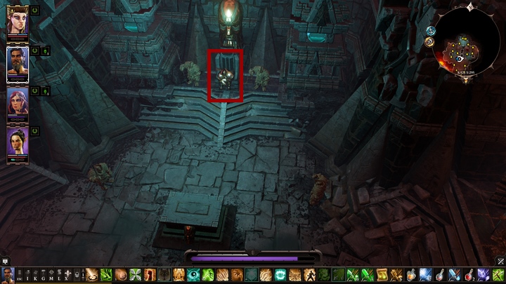 Jeśli posiadasz odpowiednio rozwiniętą zdolność perswazji to możesz przekonać Cursed Knight Of Duna do swoich racji - The Watchers Mercy | The Nameless Isle | Solucja Divinity Original Sin 2 - Divinity Original Sin 2 - poradnik do gry