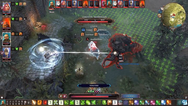 Powstrzymanie Lamenting Abomination od ataku jest tutaj sprawą kluczową. - Przeciwnicy i bossowie Reapers Coast | Trudne walki w Divinity Original Sin 2 - Divinity Original Sin 2 - poradnik do gry