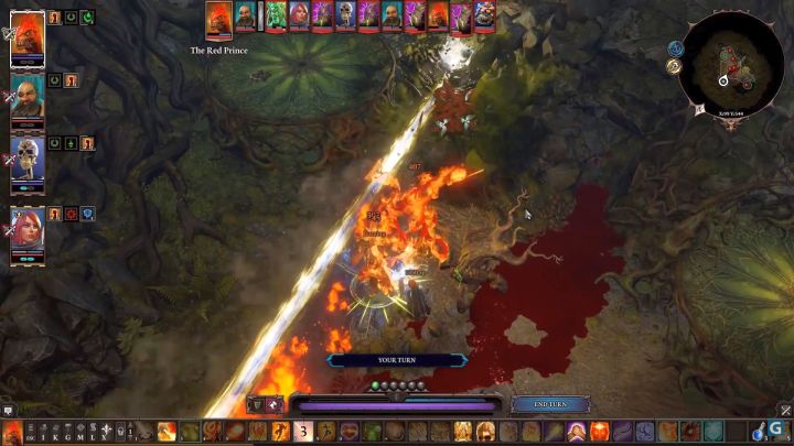 Ogień jest ekstremalnie skuteczny w walce z Ghalannem i jego pomocnikami. - Przeciwnicy i bossowie Reapers Coast | Trudne walki w Divinity Original Sin 2 - Divinity Original Sin 2 - poradnik do gry