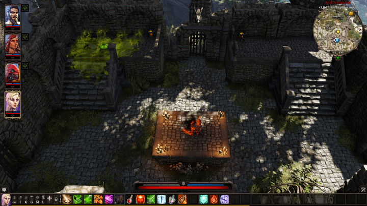 Do wieży prowadzi droga przez drzwi znajdujące się pod gargulcem - Labirynt Gargulca (The Gargoyles Maze) | Fort Radość | Solucja Divinity 2 - Divinity Original Sin 2 - poradnik do gry