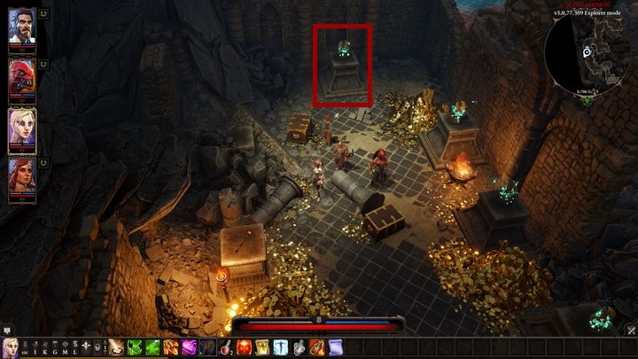 Energia zawarta w pojemniku zostanie uwolniona, a Trompdoy umrze - Skarbiec Braccusa Reksa (The Vault Of Braccus Rex) | Fort Radość | Solucja - Divinity Original Sin 2 - poradnik do gry
