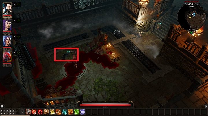 W momencie teleportacji zadanie zakończy się, ale jeśli jesteś zainteresowany co stało się z Gawinem możesz ruszyć za nim korzystając z rękawic teleportacji - Teleport | Fort Radość | Solucja Divinity Original Sin 2 - Divinity Original Sin 2 - poradnik do gry