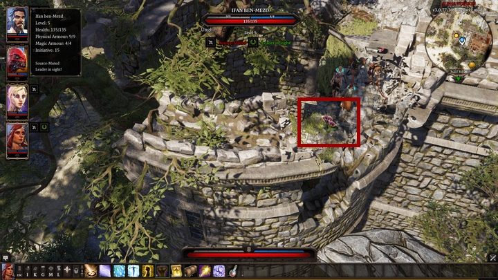 Drugi wariant zadania jest możliwy do wykonania tylko jeśli w ekwipunku dowolnego z członków drużyny posiadasz roślinę o nazwie Yarrow Flower [2] - Morderczy gheist | Fort Radość | Solucja Divinity Original Sin 2 - Divinity Original Sin 2 - poradnik do gry