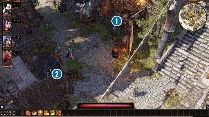 Amyro[2] znajdziesz w Obozowej kuchni - Uwięziony elf | Fort Joy | Solucja Divinity Original Sin 2 - Divinity Original Sin 2 - poradnik do gry