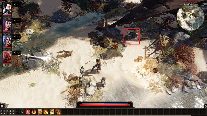 Aby odzyskać skradzione zapasy skieruj się z powrotem w kierunku Groty - Uwięziony elf | Fort Joy | Solucja Divinity Original Sin 2 - Divinity Original Sin 2 - poradnik do gry