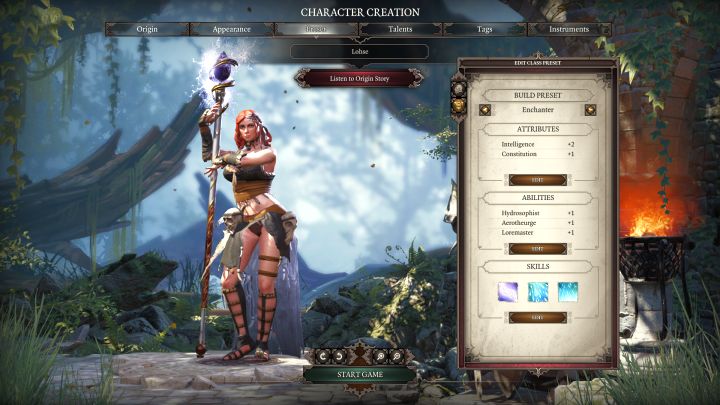 Enchanter na ekranie wyboru klasy postaci. - Enchanter | Klasy w Divinity Original Sin 2 - Divinity Original Sin 2 - poradnik do gry