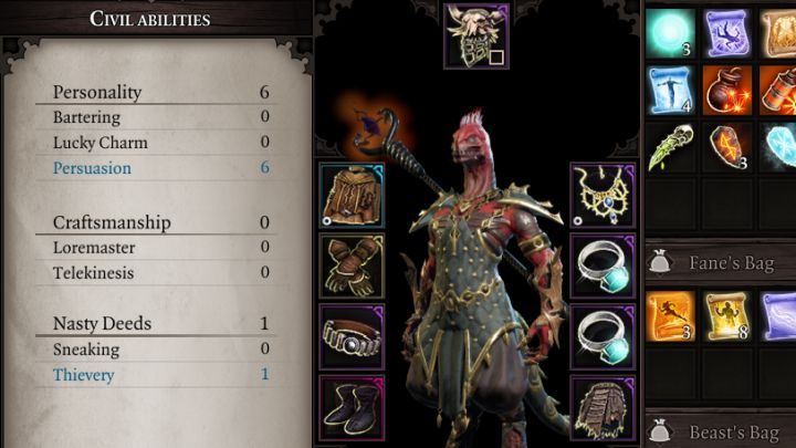 Inwestycja w Persuasion pozwoli na łatwiejsze wpływanie na postacie podczas rozmowy. - Porady ogólne do Divinity Original Sin 2 - Divinity Original Sin 2 - poradnik do gry