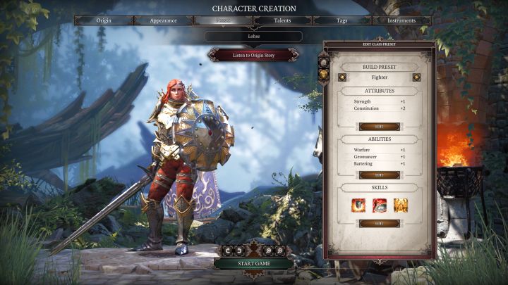 Fighter na ekranie wyboru klasy postaci. - Fighter | Klasy w Divinity Original Sin 2 - Divinity Original Sin 2 - poradnik do gry