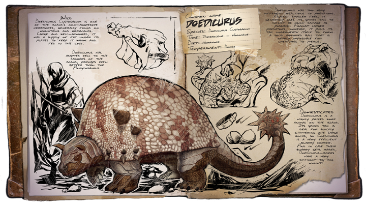 Jedno z podstawowych stworzeń do zbierania materiałów - ARK: Dinozaury zbierające surowce - najbardziej przydatne - ARK Survival Evolved - poradnik do gry