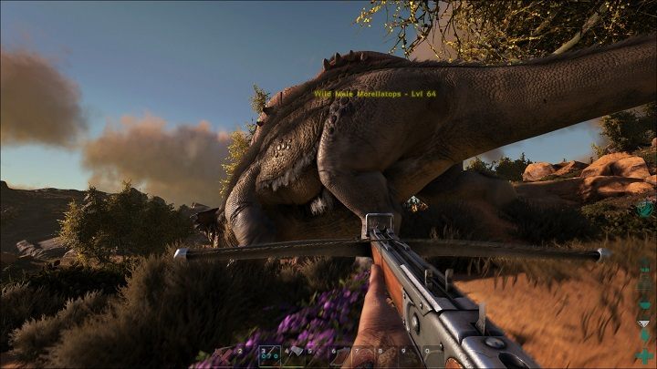 Poziom stworzenia możemy zobaczyć podchodząc do niego - ARK: Oswajanie - efektywność, poziom stworzeń, statystyki - ARK Survival Evolved - poradnik do gry