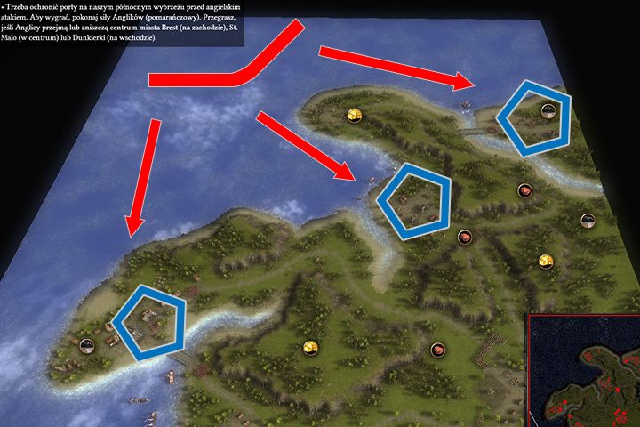 Ostania misja może sprawić problemy - Koniec Inwazji | Kampania - Rozkwit francuskiej floty | Kozacy 3 - Kozacy 3 - poradnik do gry