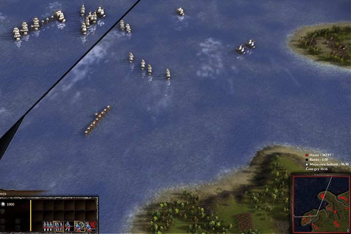 Wroga flota jest złożona z grupy lekkich i ciężkich jednostek - Koniec Inwazji | Kampania - Rozkwit francuskiej floty | Kozacy 3 - Kozacy 3 - poradnik do gry
