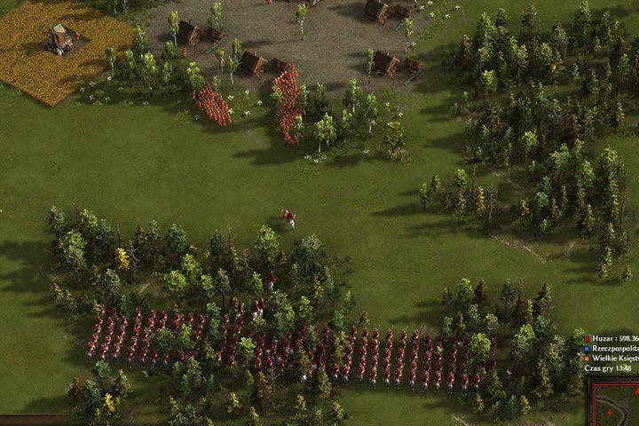 W tym czasie oddziały południowe powinny dotrzeć do wioski i przekroczy bród - Marsz na Moskwę | Kampania - Sława Kozakom | Kozacy 3 - Kozacy 3 - poradnik do gry