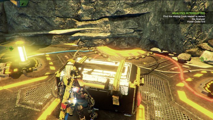 Skrzynia chowa nowy kolor amunicji niezbędny do dalszego postępu. - Misja 7: Top Secret | Opis przejścia ReCore - ReCore - poradnik do gry