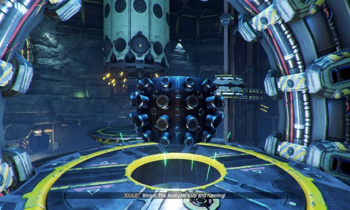 Podłączenie obu rdzeni spowoduje aktywację analizatora. - Misja 7: Top Secret | Opis przejścia ReCore - ReCore - poradnik do gry