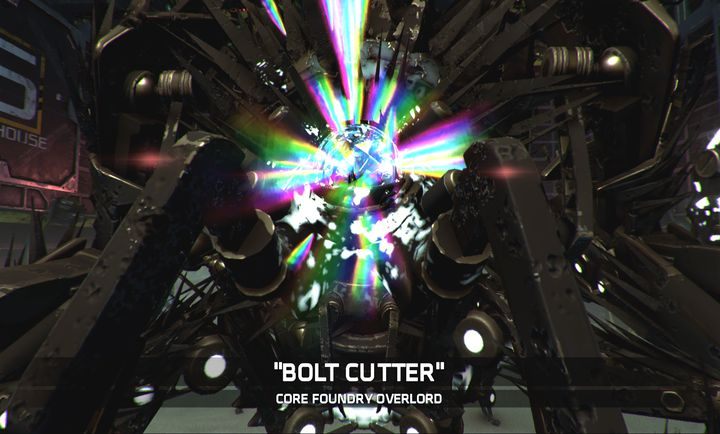 Ten boss ma tak dużą wytrzymałość, że niezbędne jest odpowiednie dopasowanie koloru amunicji. - Misja 7: Top Secret | Opis przejścia ReCore - ReCore - poradnik do gry