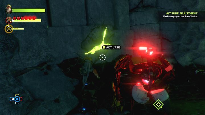 Duncan bez problemu otworzy Ci drogę do skrzyni. - Misja 9: Altitude Adjustment | Opis przejścia ReCore - ReCore - poradnik do gry