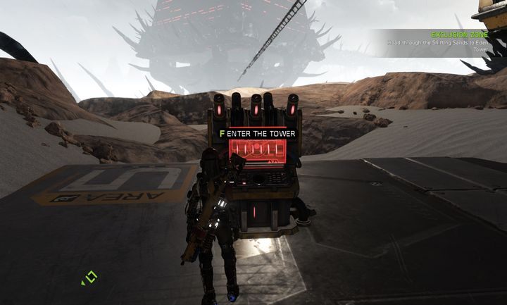 Po użyciu panelu, nareszcie dotrzesz do Eden Tower. - Misja 9: Altitude Adjustment | Opis przejścia ReCore - ReCore - poradnik do gry